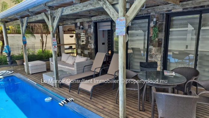 Villa Moderne Entièrement Meublée avec Piscine Privée à Flic en Flac – 3 Chambres en Suite, Jardin & Parking