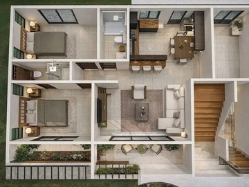 2 Bedroom Penthouse